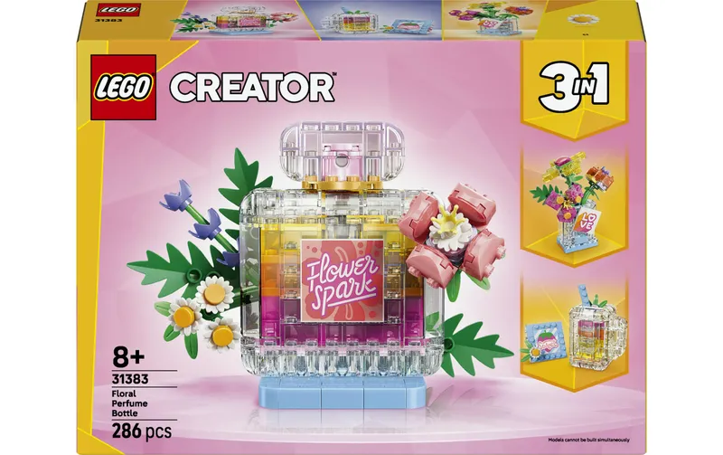LEGO® Creator Parfümflasche mit Blumendeko 31383