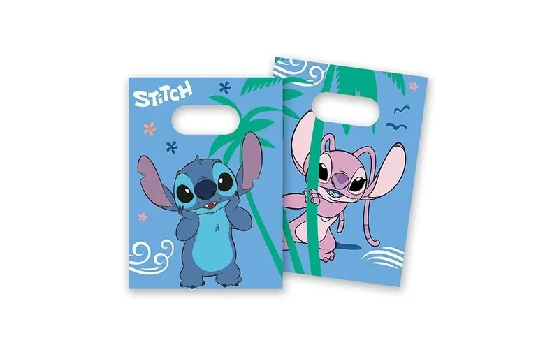 We fiesta Party Papiertüte Stitch FSC, 4 pièces