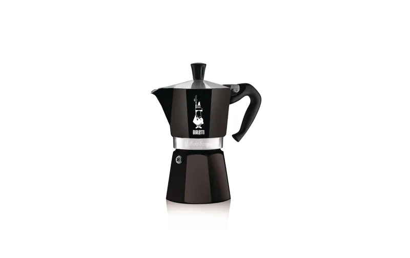 Bialetti Espressokocher Moka Express 3 Tassen, nero