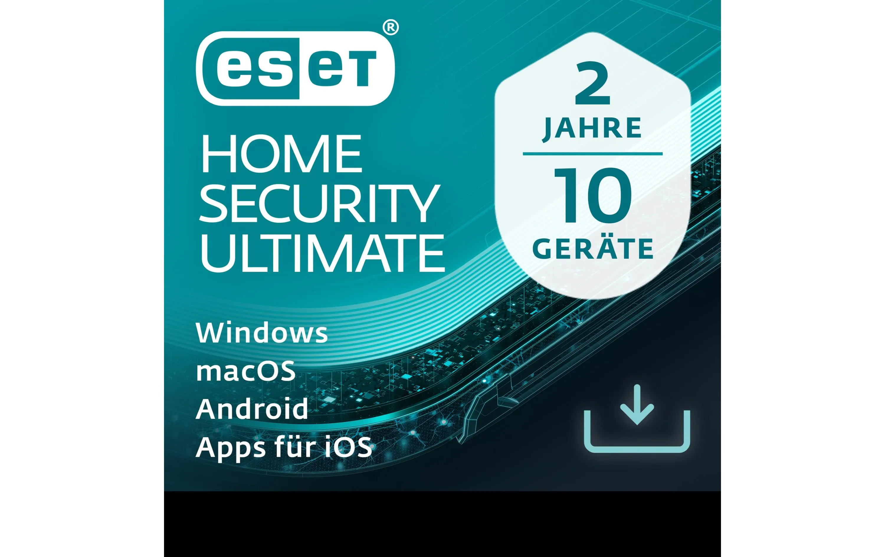 ESET HOME Security Ultimate RNW, 10 User, 1 Jahr, ML