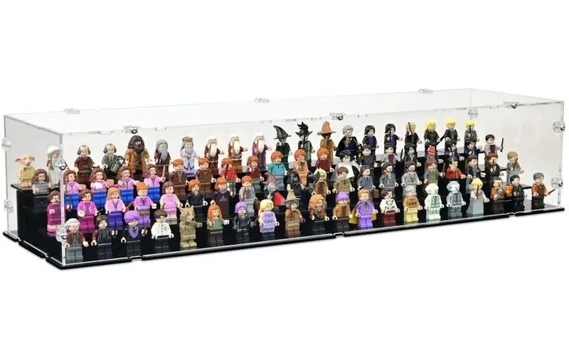 iDisplayit Acryl-Display 80 LEGO-Minifigur black