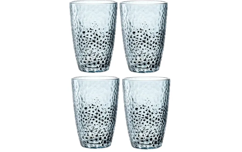 LEONARDO Trinkglas Matera 340 ml, 4 Stück, Blau