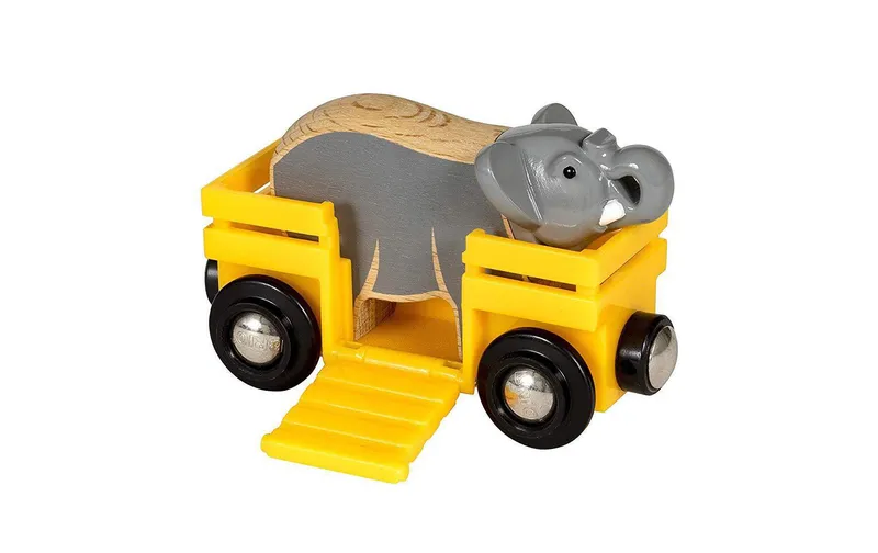 BRIO Eisenbahn Tierwaggon Elefant