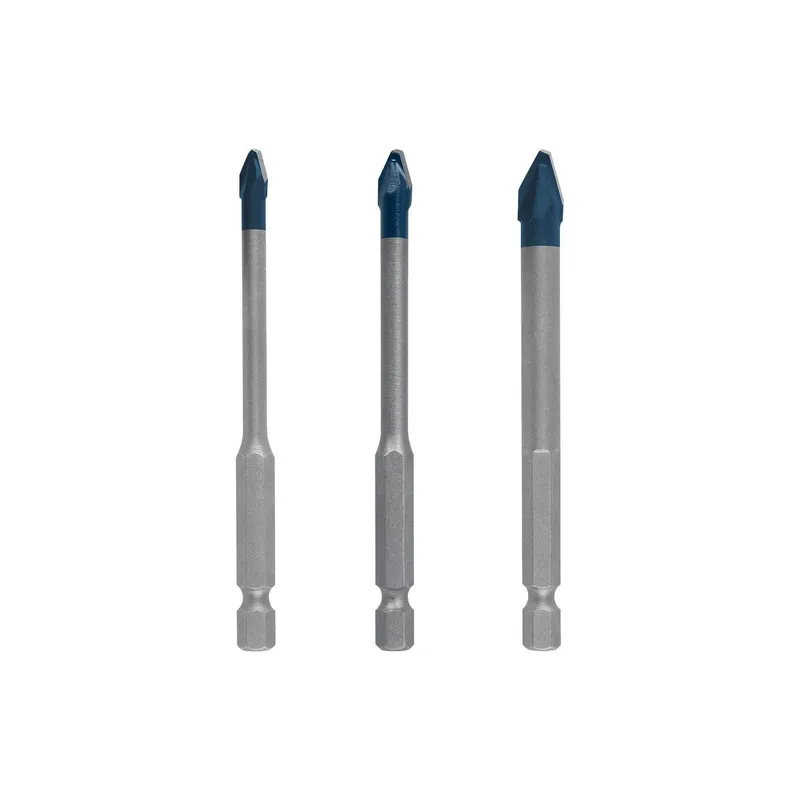 Bosch Professional Bohrer-Set Expert HEX-9 HardCeramic, 3-teilig
