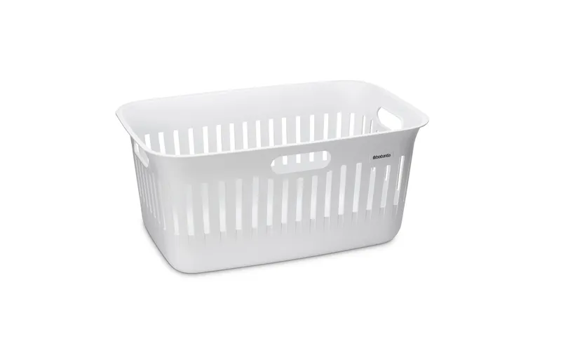 Brabantia Wäschekorb Collect IT 40 l, bianco