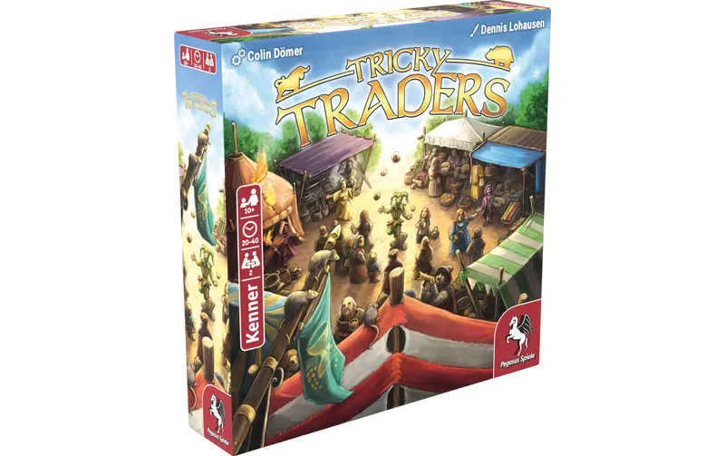 Pegasus Spiele Kennerspiel Tricky Traders -DE