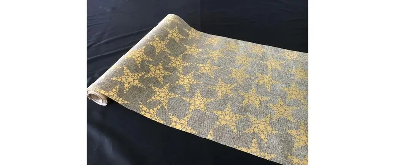 Dameco Sterne 36 cm x 300 cm, Gold