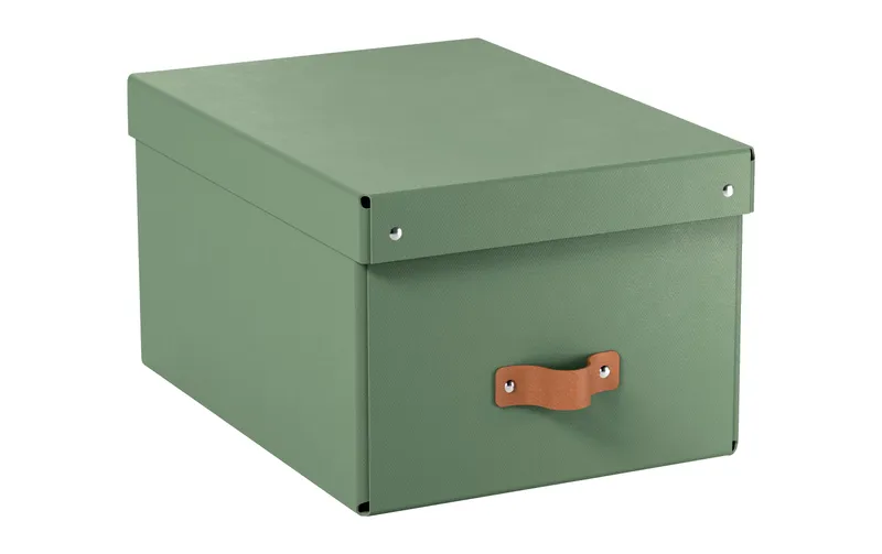 Leitz Arrchivbox Puro mittel mit Klappdeckel, 2 pezzi, Hellgrün