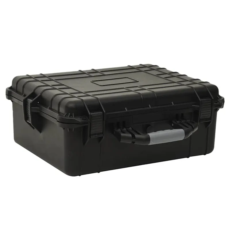 Valigia da Volo Portatile Nera 55x43x21 cm PP