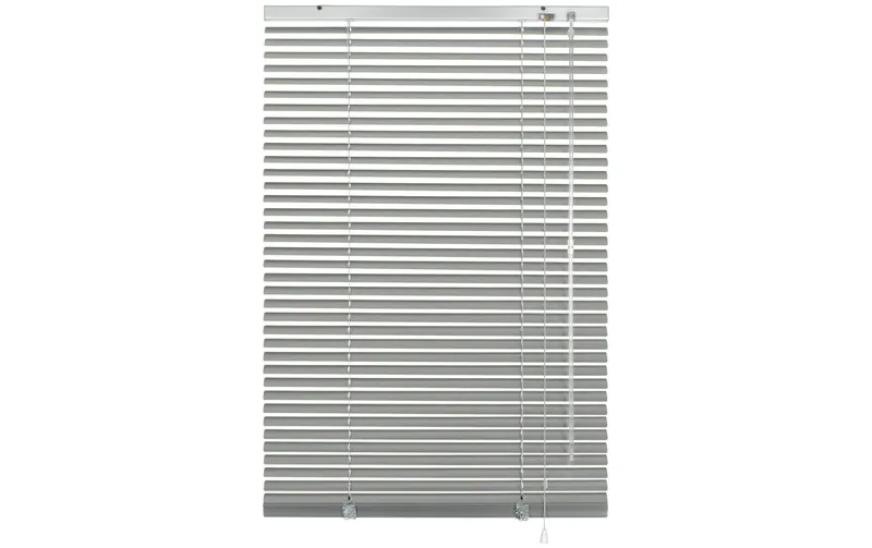 Gardinia Aluminium Jalousie Silber 80 x 130 cm