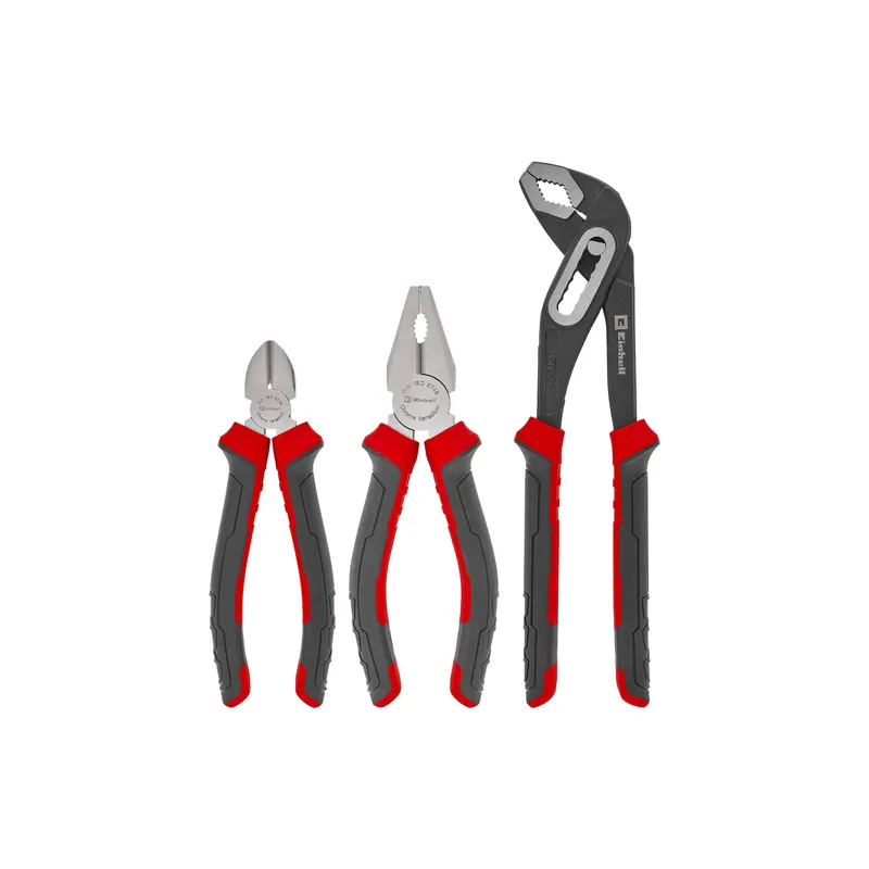 Einhell Zangenset 3-tlg. Chrom-Vanadium-Stahl 180 / 250 mm