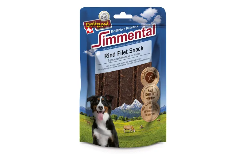 DeliBest Simmental Rind Filet Snack, 90 g
