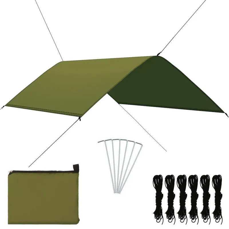 Outdoor-Tarp 3x2 m verde