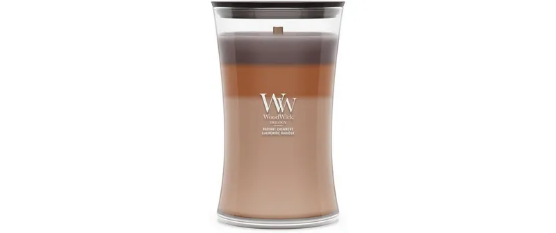Woodwick Duftkerze Radiant Cashmere Trilogy Large Jar