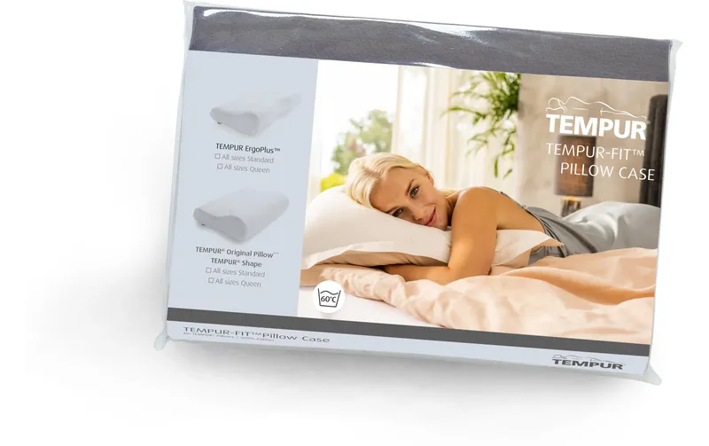 Tempur Kopfkissenbezug Sonata Dunkelgrau