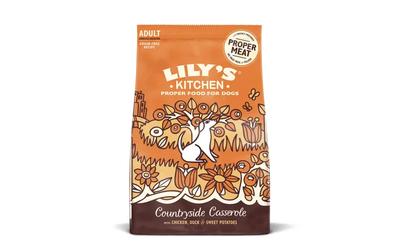 Lily's Kitchen Trockenfutter Adult Ente & Huhn, 7 kg
