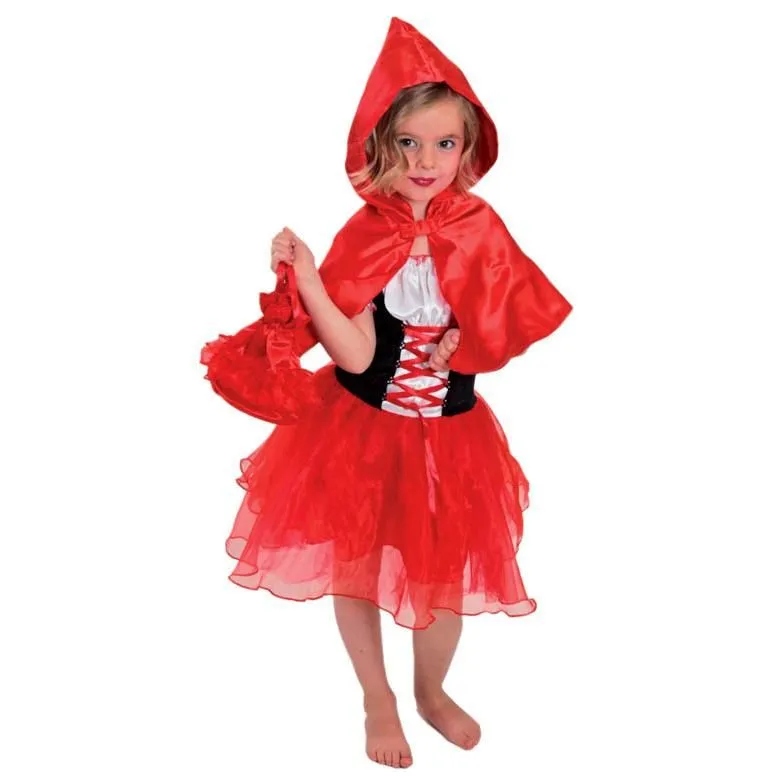 Costume enfant chaperon rouge 116cm rot
