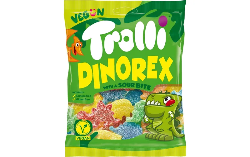 Trolli Gummibonbons Dino Rex 100 g