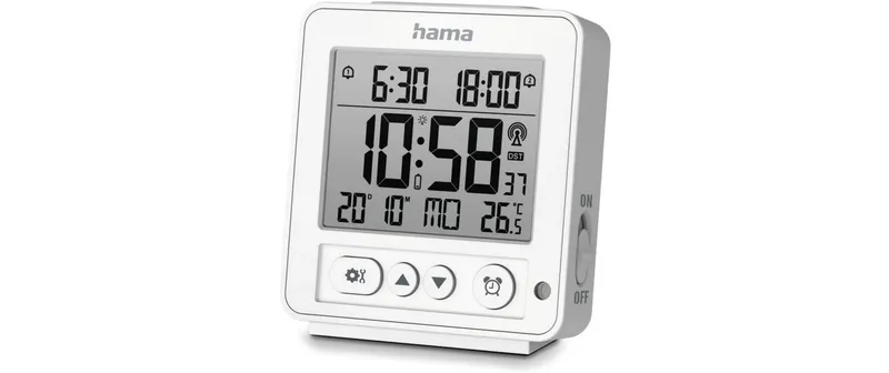 Hama Funkwecker Rhodos white