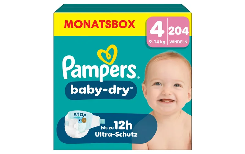 Pampers Windeln Baby Dry Maxi Grösse 4