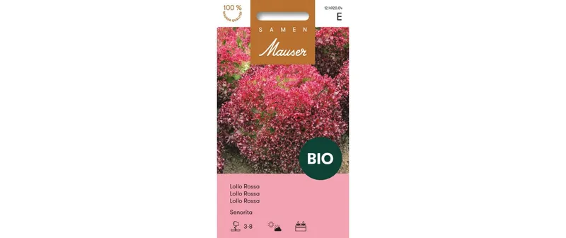 Samen Mauser Samen BIO Lollo Rossa Senorita