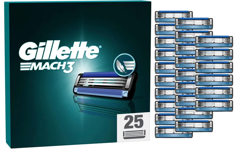Gillette Rasierklingen Mach3 Standard 25 Stück