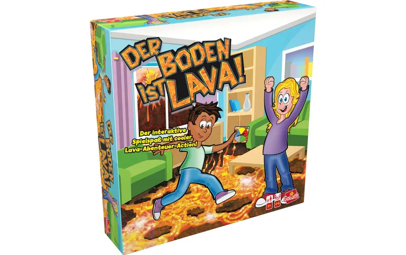 Max Bersinger enfantsspiel le Boden ist Lava