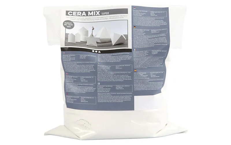Creativ Company Modelliermasse Cera-Mix 5 kg blanc