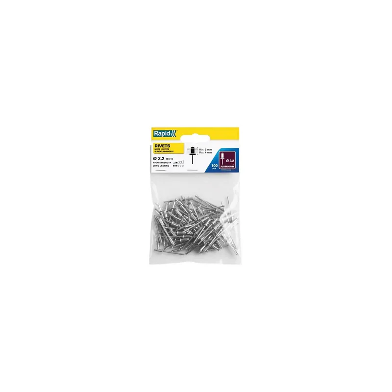 Rapid Blindnieten Standard Ø 3.2 x 8 mm