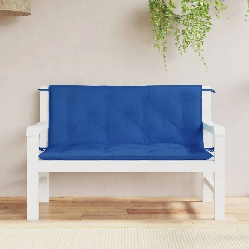 Gartenbank-Auflagen 2 Stk. blu 120x50x7 cm Oxford-Gewebe