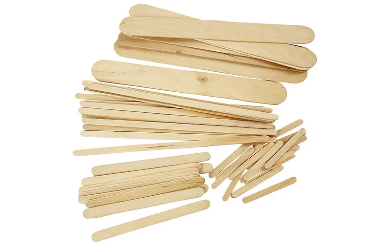 Creativ Company Holzkleinteile Eistiele, 4250 pieces