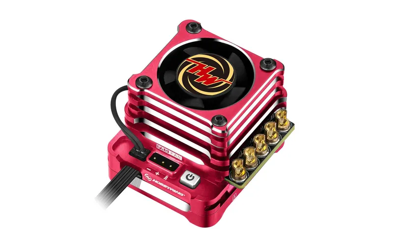 Hobbywing Brushless Regler Xerun XD10 Pro, Drift, red, 100A, 2S