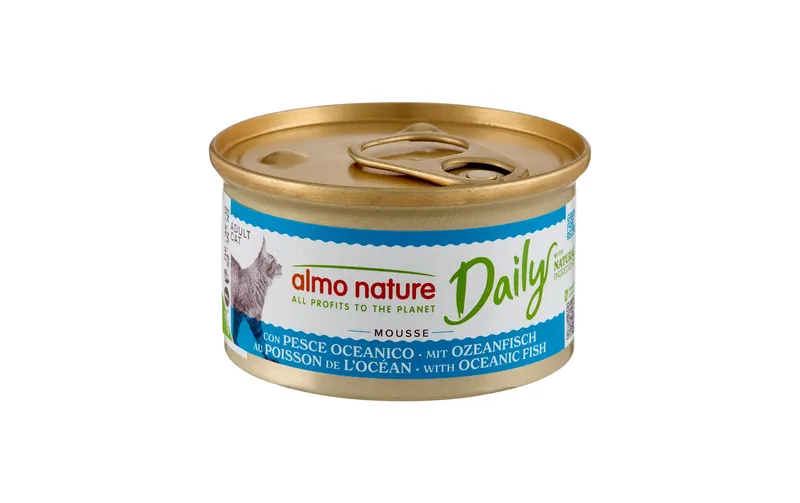 Almo Nature Nassfutter Daily Mousse mit Ozeanfisch 85g