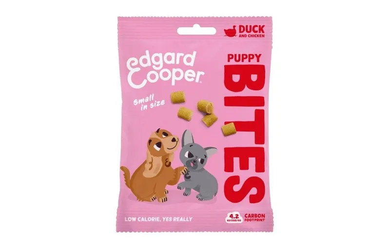 Edgard & Cooper Leckerli Puppy Bites Ente & Huhn Small, 50g