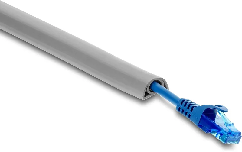Delock Kabelkanal PVC flexibel 2 m x 30 mm gris