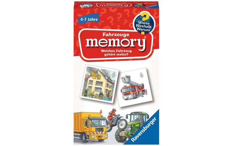 Ravensburger Memory Fahrzeuge – Wieso? Weshalb? Warum?