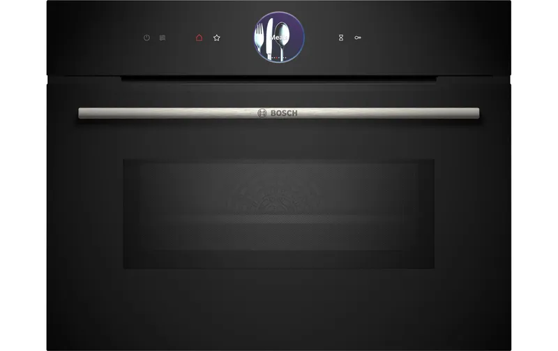 Bosch Einbaubackofen mit Mikrowelle CMG7761B1 noir