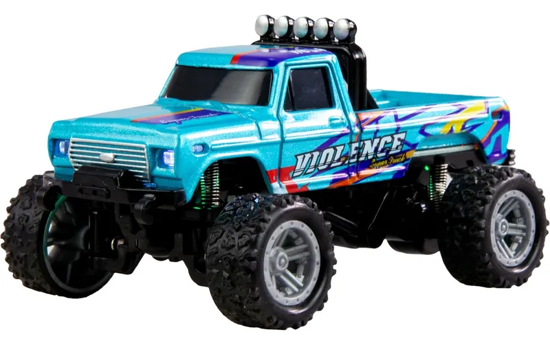 Amewi Monster Truck la Cast 1:64 RTR, bleu