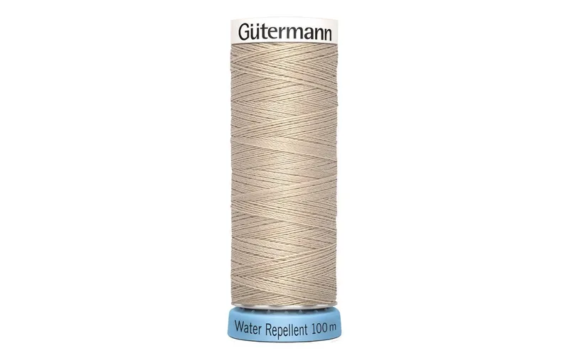 Gütermann Näh- und Stickgarn Water Repellent 1 Stück, Beige