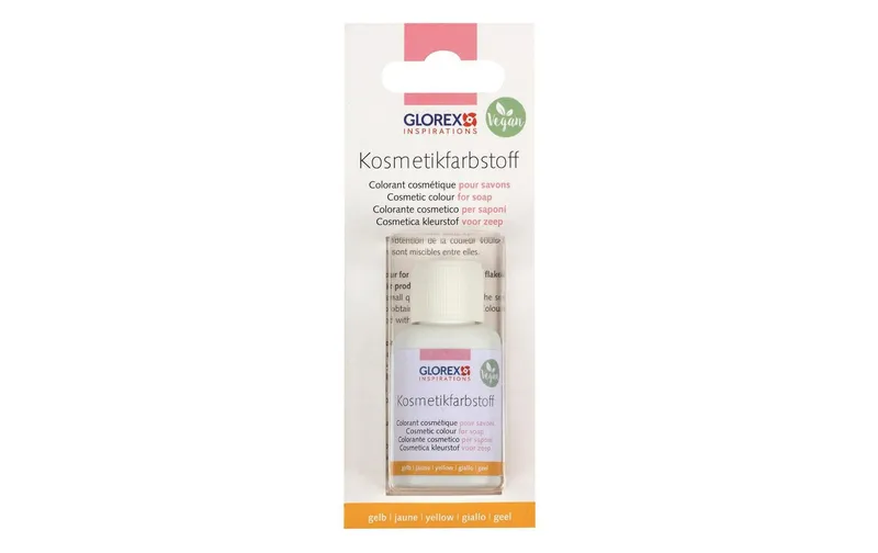 Glorex Kosmetikfarbstoff 20 ml, Gelb