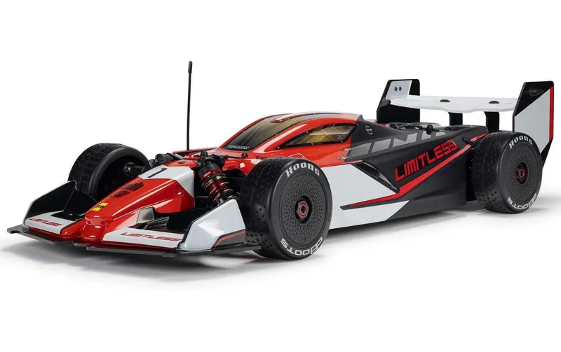 Arrma Formel 1 Limitless 8s ARTR 1:7 - rosso / nero