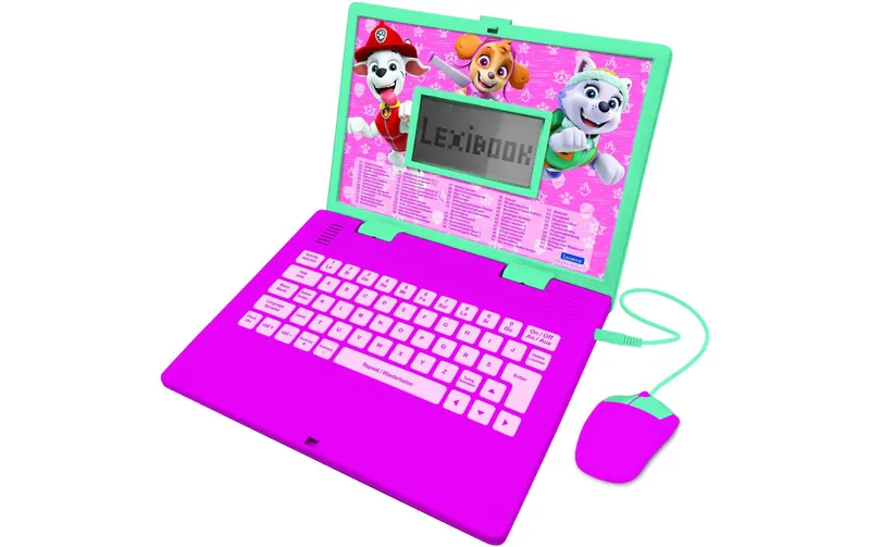 Lexibook Lern-Laptop Paw Patrol Rosa DE/ EN