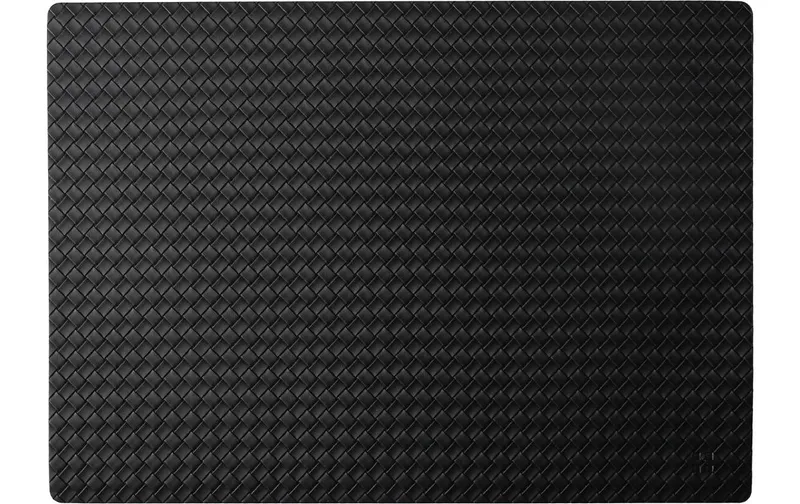 Lunasol Tischset Elements Ambiente Braid PVC, nero 45 x 32 cm