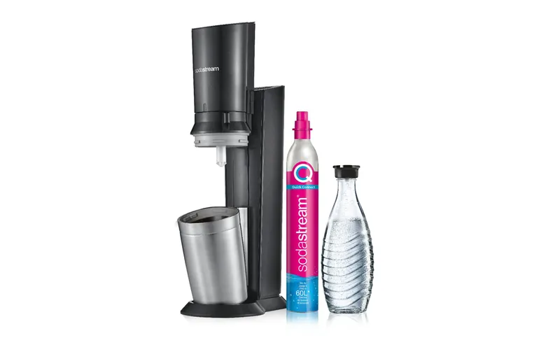 Sodastream Wassersprudler Crystal CQC black