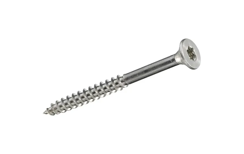 FTM Spanplattenschrauben Senkkopf 4 x 45 mm Edelstahl, 6 pièces