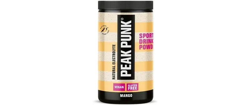 PEAK PUNK Natural Electrolyte Sport Drink Mango 600 g