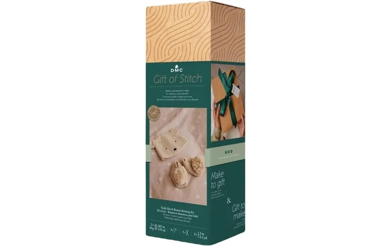DMC Strickset Gift of Stich Teddymütze and Schuhe