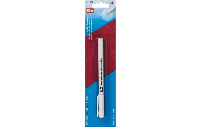 Prym Trick-Marker Aqua Wasserlöslich, white