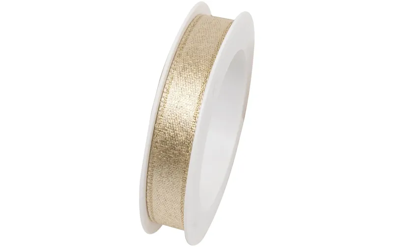 brun + Company Geschenkband Brilliant 10 mm x 3 m, Gold