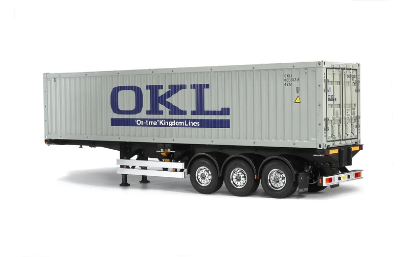 Tamiya Container 3-Axle Semi-Trailer 1:14